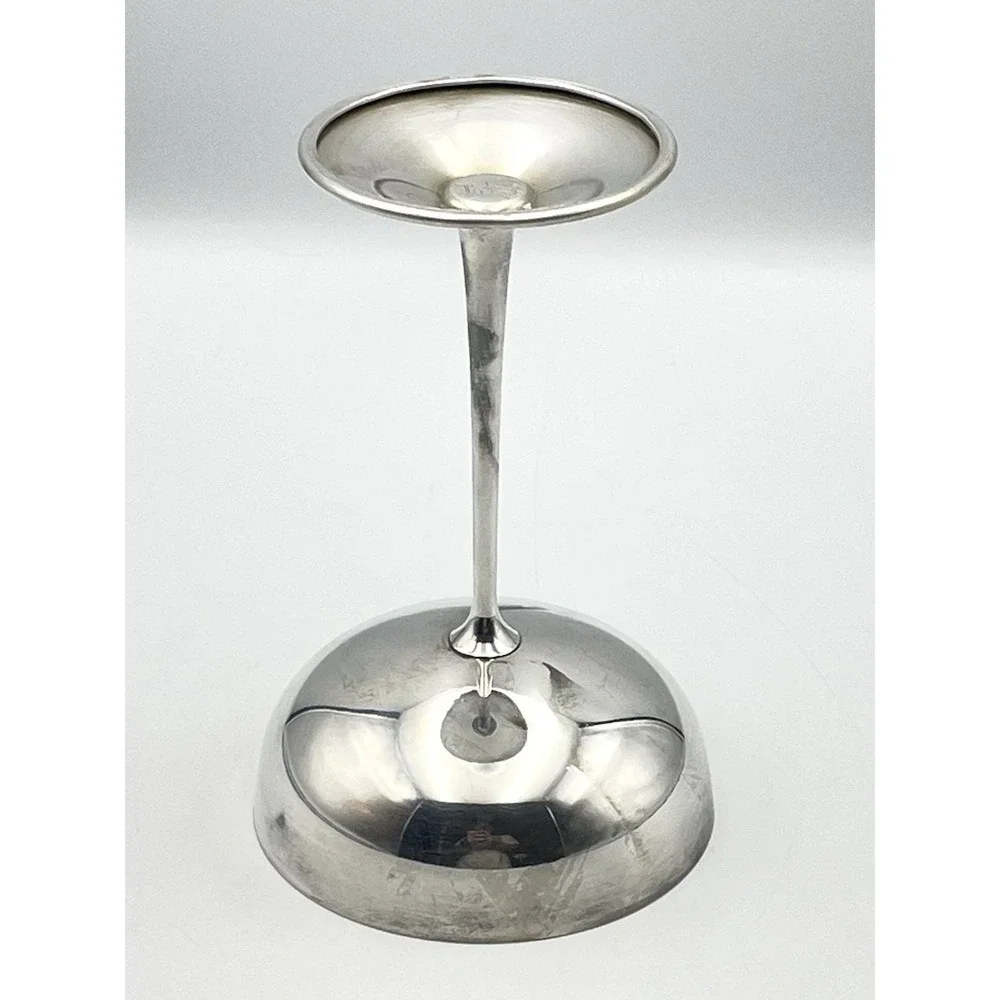 Vintage E.P. Zeller Italy Silver Plated Champagne Coupe Sherbet Goblet 6